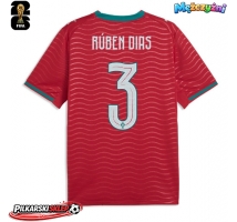 Portugalia Ruben Dias #3 Koszulka Podstawowa MŚ 2026 Krótki Rękaw